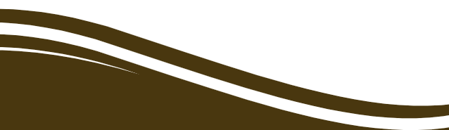 White wavy lines with brown background